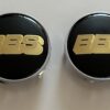 original.jpeg 4 pcs (Set) 68mm - 2.68inch Black & Gold BBS Wheel Center Hub Caps