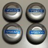 original.jpeg 4 pcs (Set) 64mm - 2.52inch Silver Volvo Wheel Center Hub Caps (3546923)
