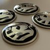 original.jpeg 4 pcs (Set) 56mm - 2.20inch Black Vauxhall Wheel Center Hub Caps Stickers