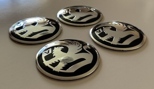 original.jpeg 4 pcs (Set) 56mm - 2.20inch Black Vauxhall Wheel Center Hub Caps Stickers