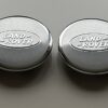 original.jpeg 4 pcs (Set) 63mm - 2.48inch Silver Land Rover Wheel Center Hub Caps