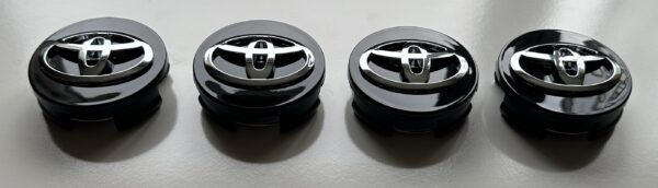 original.jpeg 4 pcs (Set) 62mm - 2.44inch Black Toyota Wheel Center Hub Caps