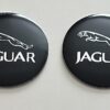 original.jpeg 4 pcs (Set) 56mm - 2.20inch Black Jaguar Wheel Center Hub Caps Stickers