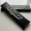 2 pcs Black Chrysler Car Styling Safety Belt Cover Protection Shoulder Pad Cushion Harness Pad