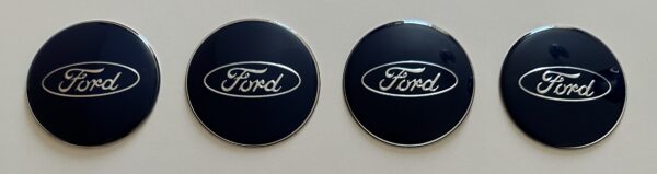 original.jpeg 4 pcs (Set) 70mm - 2.75inch Dark Blue Ford Wheel Center Hub Caps Stickers