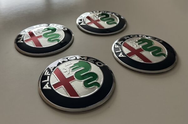 original.jpeg 4 pcs (Set) 56mm - 2.20inch Alfa Romeo Wheel Center Hub Caps Stickers