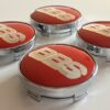 original.jpeg 4 pcs (Set) 60mm - 2.36inch Red & Silver BBS Wheel Center Hub Caps