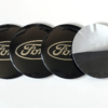 original.png 4 pcs (Set) 56mm - 2.20inch Black Ford Wheel Center Hub Caps Stickers