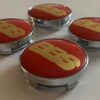 original.jpeg 4 pcs (Set) 60mm - 2.36inch Red & Gold BBS Wheel Center Hub Caps