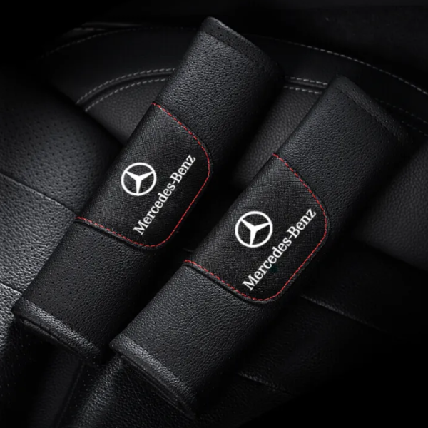 original.png 2 pcs Mercedes Benz Car Styling Safety Belt Cover Protection Shoulder Pad Cushion Harness Pad