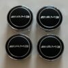 original.jpeg 4 pcs (Set) 60mm - 2.36inch Black AMG Wheel Center Hub Caps