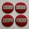 original.jpeg 4 pcs (Set) 56mm - 2.20inch Red & Silver BBS Wheel Center Hub Caps Stickers