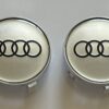 original.jpeg 4 pcs (Set) 68mm - 2.68inch Silver Audi Wheel Center Hub Caps