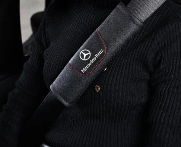original.png 2 pcs Mercedes Benz Car Styling Safety Belt Cover Protection Shoulder Pad Cushion Harness Pad