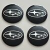 original.jpeg 4 pcs (Set) 56mm - 2.20inch Black Subaru Wheel Center Hub Caps Stickers
