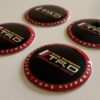 original.jpeg 4 pcs (Set) 56mm - 2.20inch Black & Red Toyota TRD Motor Sports Wheel Center Hub Caps Stickers