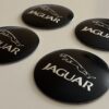 original.jpeg 4 pcs (Set) 56mm - 2.20inch Black Jaguar Wheel Center Hub Caps Stickers