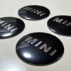 original.jpeg 4 pcs (Set) 56mm - 2.20inch Black Mini Cooper Wheel Center Hub Caps Stickers