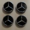 original.jpeg 4 pcs (Set) 60mm - 2.36inch Glossy Black Mercedes Benz Star Logo Wheel Center Hub Caps