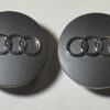 original.jpeg 4 pcs (Set) 68mm - 2.68inch Matte Gray Audi Wheel Center Hub Caps (8D0601170)