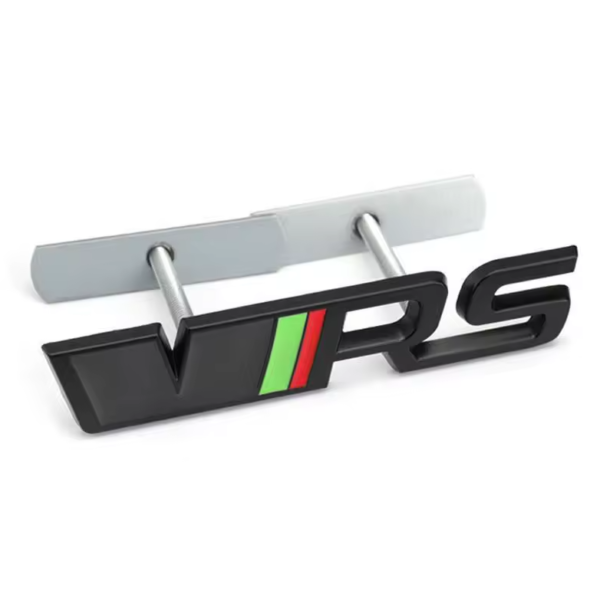original.png 1 pcs Black Matte 3D Skoda VRS Grill Metal Emblem