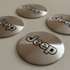 original.jpeg 4 pcs (Set) 56mm - 2.20inch Silver Jeep Wheel Center Hub Caps Stickers