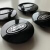 original.jpeg 4 pcs (Set) 63mm - 2.48inch Black Land Rover Wheel Center Hub Caps