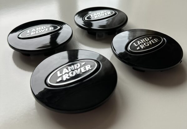 original.jpeg 4 pcs (Set) 63mm - 2.48inch Black Land Rover Wheel Center Hub Caps