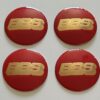 original.jpeg 4 pcs (Set) 80mm - 3.15inch Red & Gold BBS Wheel Center Hub Caps Stickers