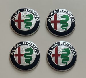 original.jpeg 4 pcs (Set) 56mm - 2.20inch Alfa Romeo Wheel Center Hub Caps Stickers