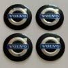 original.jpeg 4 pcs (Set) 65mm - 2.56inch Black Volvo Wheel Center Hub Caps Stickers
