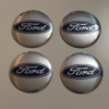 original.png 4 pcs (Set) 56mm - 2.20inch Silver Ford Wheel Center Hub Caps Stickers