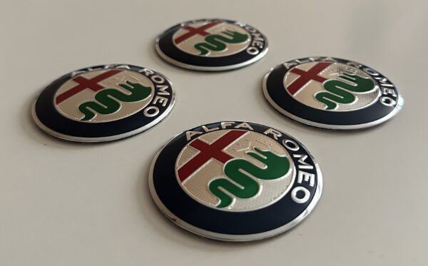 original.jpeg 4 pcs (Set) 56mm - 2.20inch Alfa Romeo Wheel Center Hub Caps Stickers
