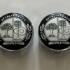 original.jpeg 4 pcs (Set) 60mm - 2.36inch Silver AMG Affalterbach Wheel Center Hub Caps