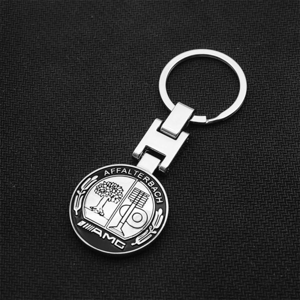 original.jpeg 1 pcs High Quality Black AMG Affalterbach Metal Keychain