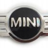 1 pcs Silver 3D Mini Cooper Metal Emblem Sticker for Hood & Trunk