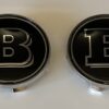 original.jpeg 4 pcs (Set) 68mm - 2.68inch Black BRABUS Wheel Center Hub Caps