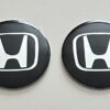 original.jpeg 4 pcs (Set) 56mm - 2.20inch Black Honda Wheel Center Hub Caps Stickers