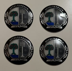 original.jpeg 4 pcs (Set) 65mm - 2.56inch AMG Affalterbach Wheel Center Hub Caps Stickers