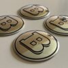 original.jpeg 4 pcs (Set) 56mm - 2.20inch Silver BRABUS Wheel Center Hub Caps Stickers