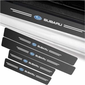 original.jpeg 4 pcs Carbon Fiber Car Door Sill Scuff Protector Set for Subaru - Anti-Scratch Strip