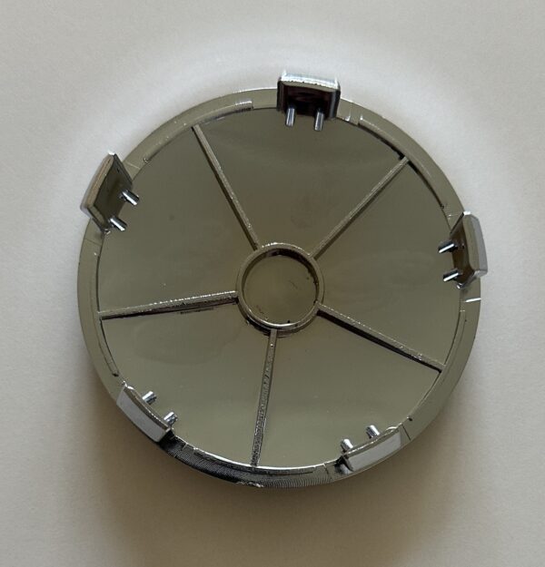 original.jpeg 4 pcs (Set) 68mm - 2.68inch Silver Audi Wheel Center Hub Caps