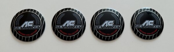 original.jpeg 4 pcs (Set) 56mm - 2.20inch Black AC Schnitzer Wheel Center Hub Caps Stickers