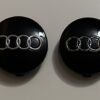 original.jpeg 4 pcs (Set) 60mm - 2.36inch Black Audi Wheel Center Hub Caps (4B0601170)