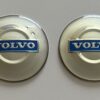 original.jpeg 4 pcs (Set) 65mm - 2.56inch Silver Volvo Wheel Center Hub Caps Stickers
