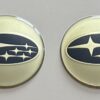 original.jpeg 4 pcs (Set) 65mm - 2.56inch Silver Subaru Wheel Center Hub Caps Stickers