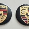 original.jpeg 4 pcs (Set) 56mm - 2.20inch Black Porsche Wheel Center Hub Caps Stickers