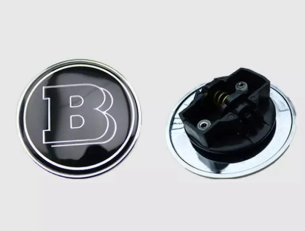 1 pcs Black Brabus Front Hood Bonnet Emblem Badge [A0008171701]