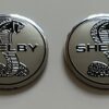 original.jpeg 4 pcs (Set) 56mm - 2.20inch Silver Shelby Wheel Center Hub Caps Stickers