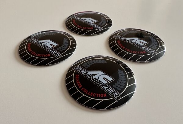 original.jpeg 4 pcs (Set) 56mm - 2.20inch Black AC Schnitzer Wheel Center Hub Caps Stickers